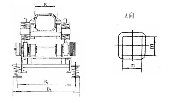 SCG長距離高溫物料振動(dòng)輸送機(jī)外形簡(jiǎn)圖-河南振江機(jī)械